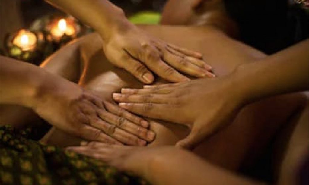 masaje a 4 manos madrid